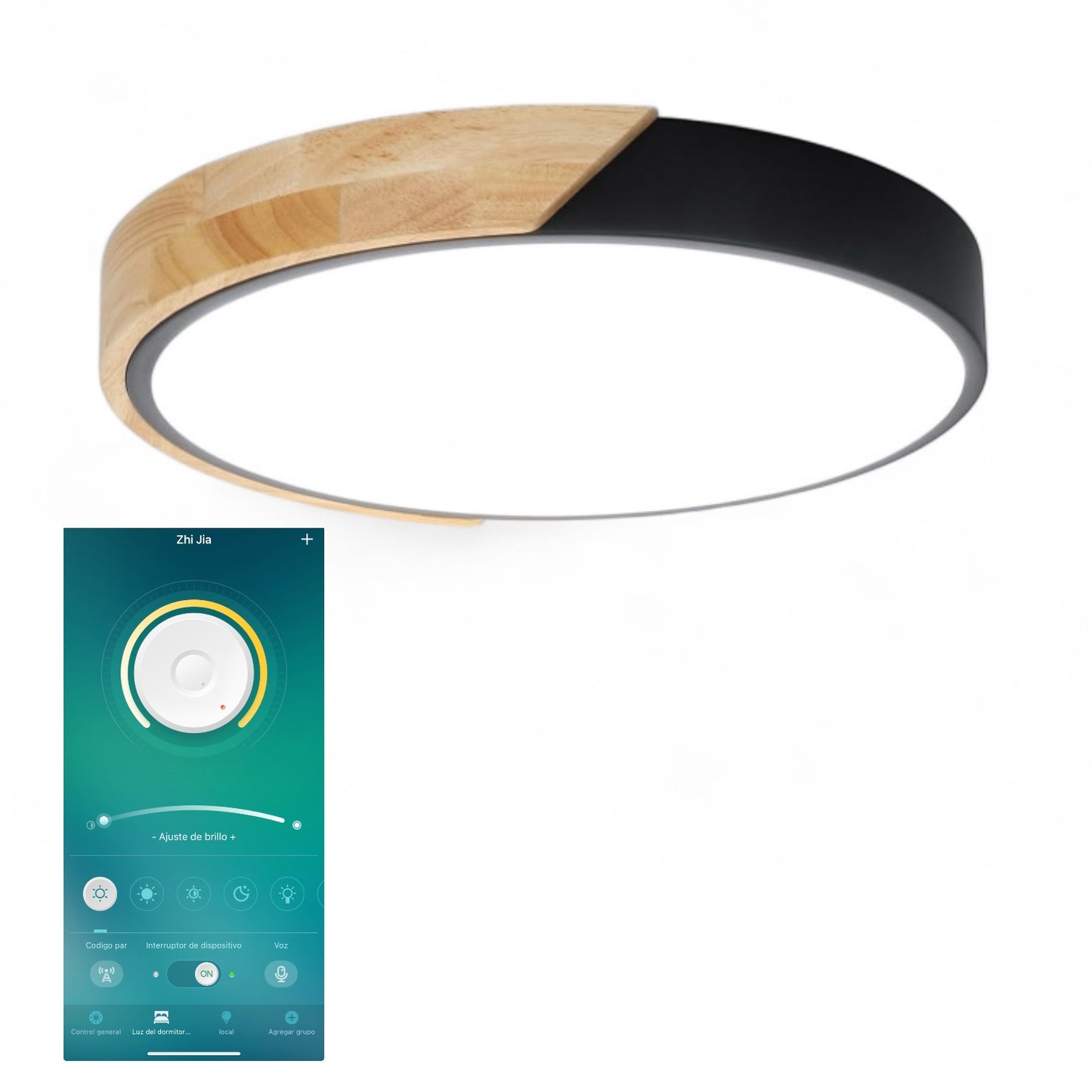 Plafon Nordico 40cm Smart App 24w
