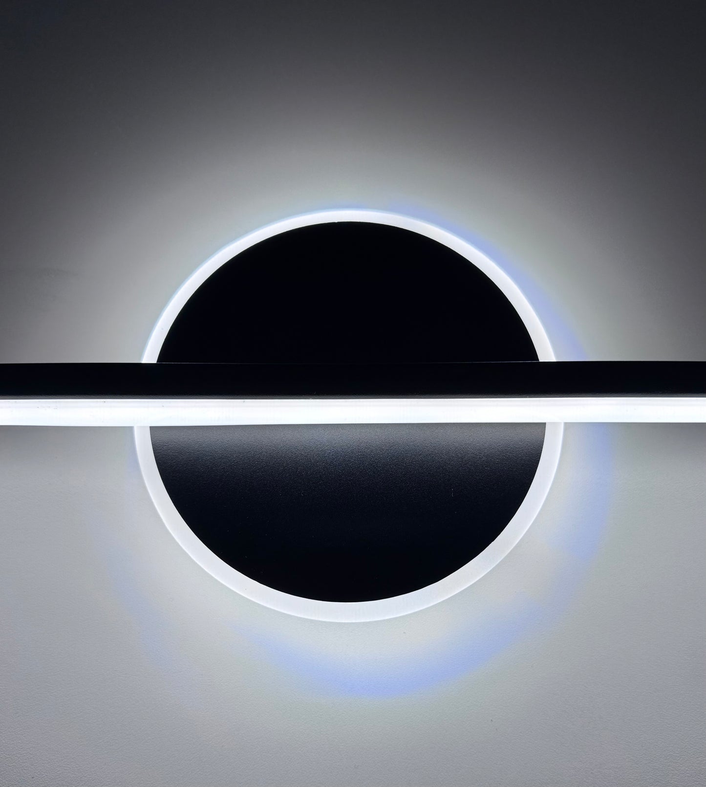 Aplique de pared LED negro – 40 cm (10W)