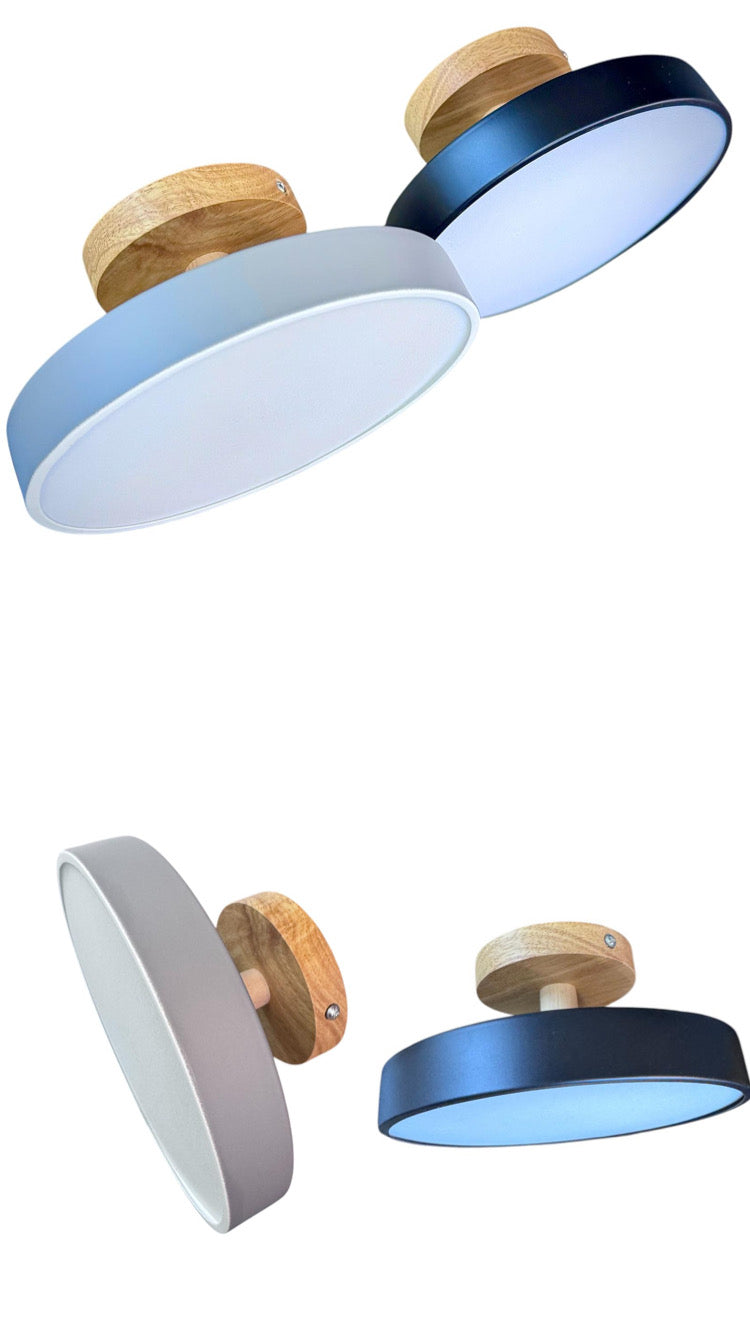 Plafón led nórdico 20 cm