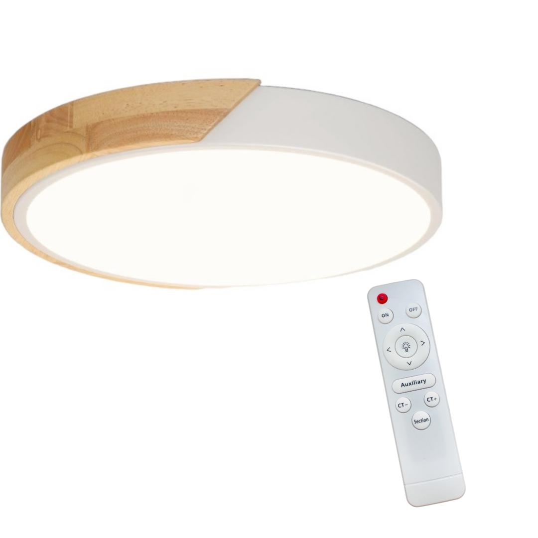 Plafon Nordico 50cm con control 36w