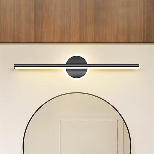 Aplique de pared LED negro – 40 cm (10W)