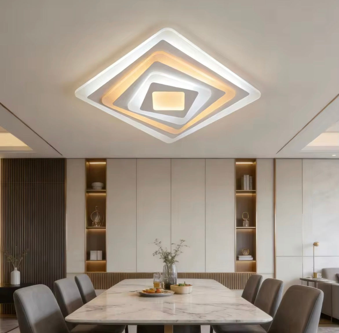 Plafón LED NEXO 49x49 cm con Control Remoto