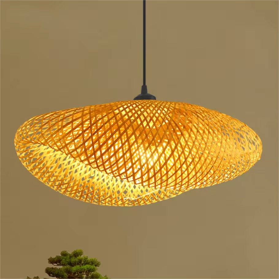 Pantalla colgante de bambú - Ola