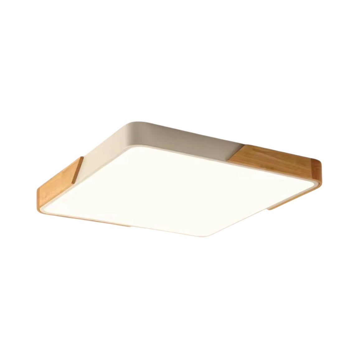 Plafon Nordico 40cm con control - Cuadrado 24w