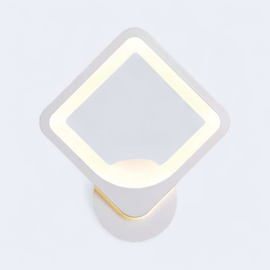 Luminaria de pared en color blanco