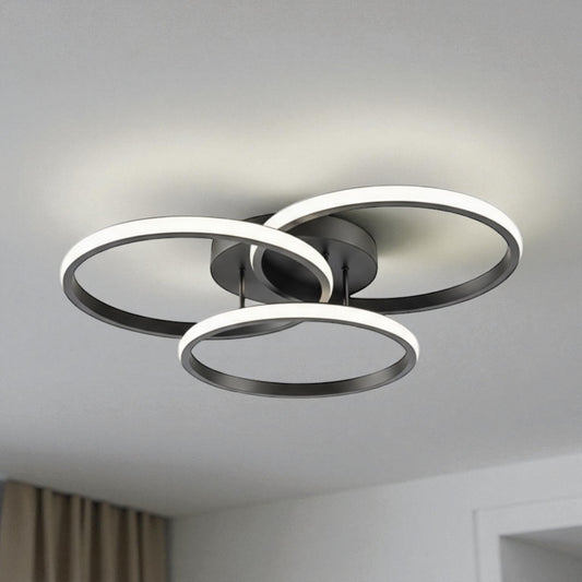 Plafón LED integrado 55 cm – 58W - Órbita