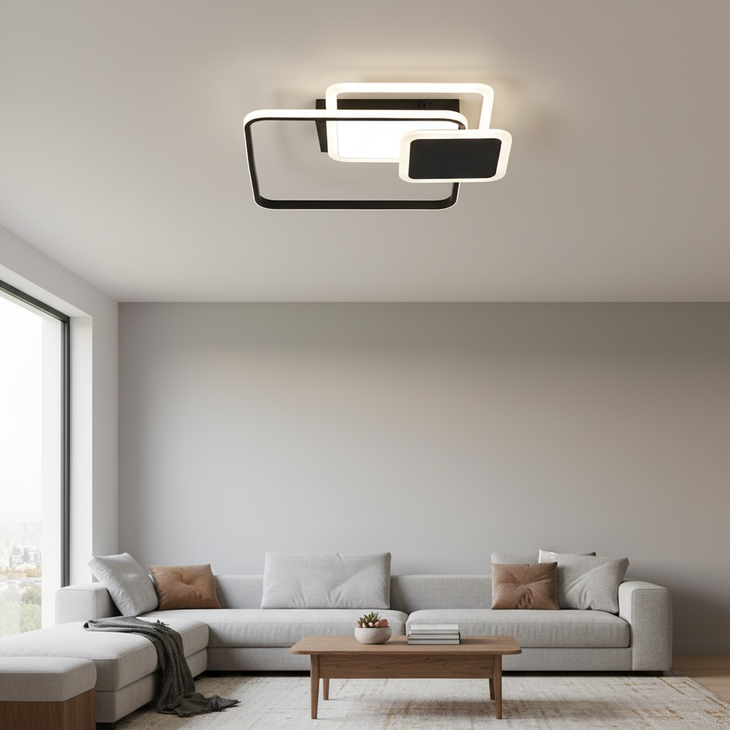 Plafón LED ARIA 53W - 52cm con control remoto