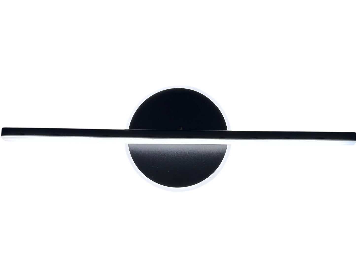 Aplique de pared LED negro – 40 cm (10W)