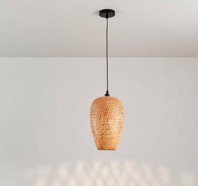 Pantalla colgante de bambú -Aura