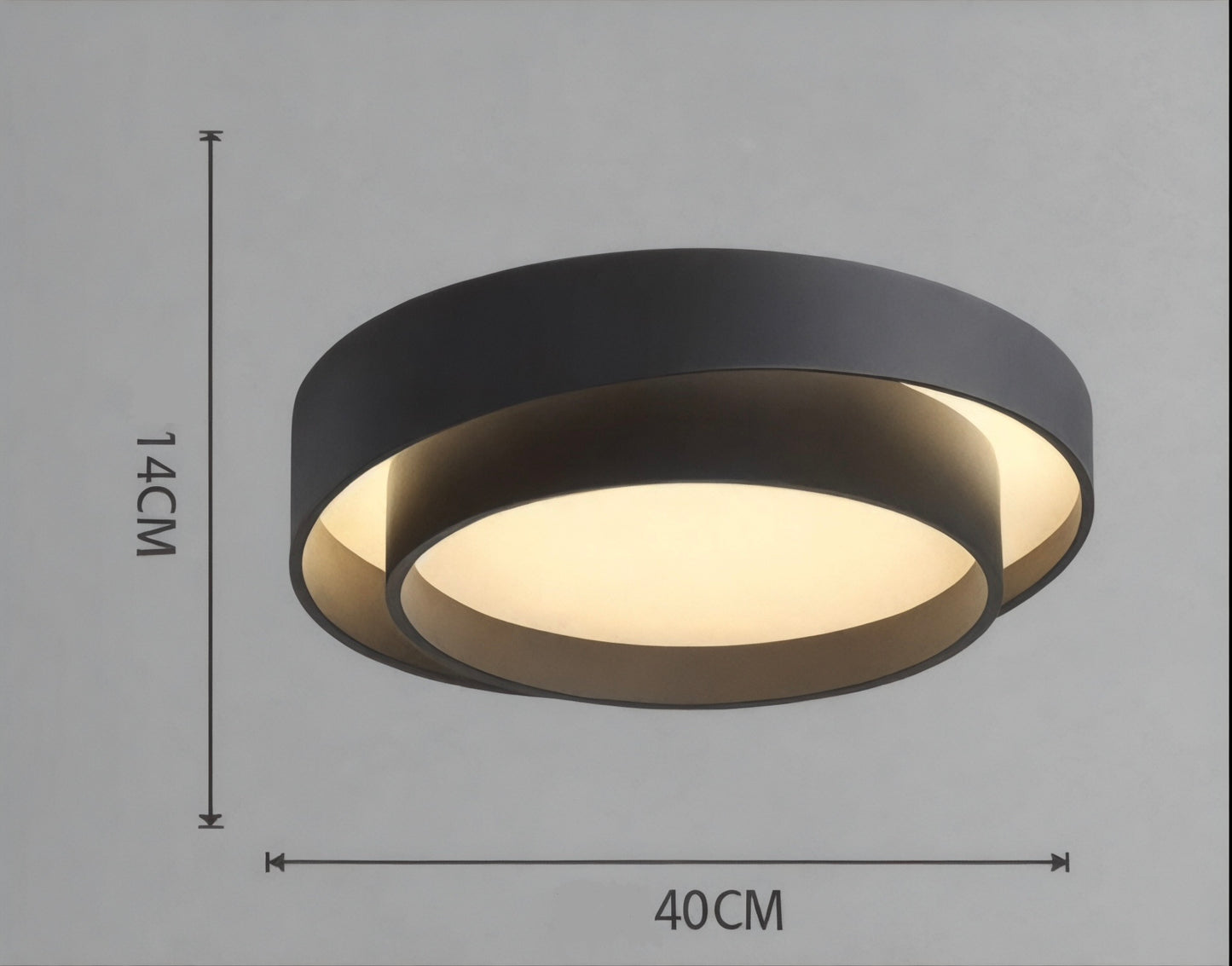 Plafón LED Circular 40 cm