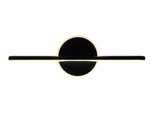 Aplique de pared LED negro – 40 cm (10W)