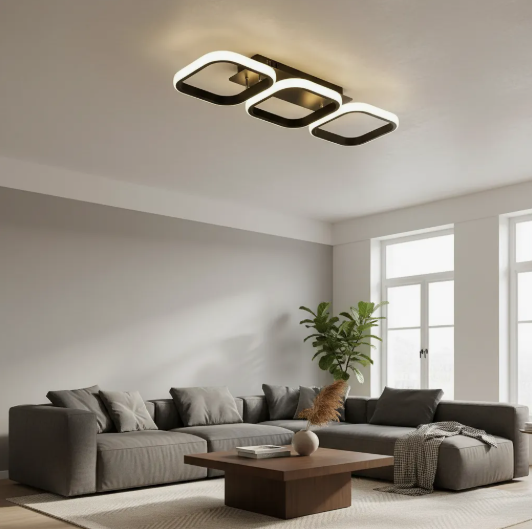 Plafón led SENA Trio 33w – Luz cálida, fría y neutra