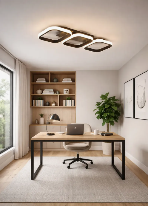 Plafón led SENA Trio 33w – Luz cálida, fría y neutra
