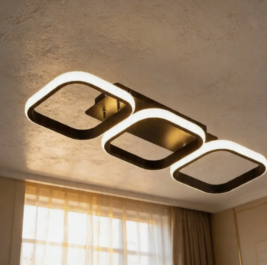 Plafón led SENA Trio 33w – Luz cálida, fría y neutra