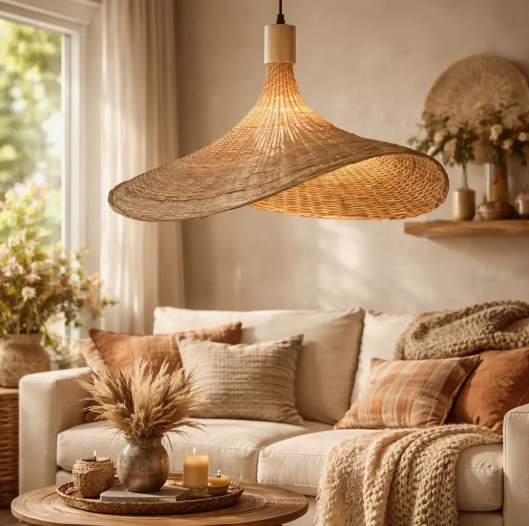 Pantalla colgante de bambù - Brisa 50cm