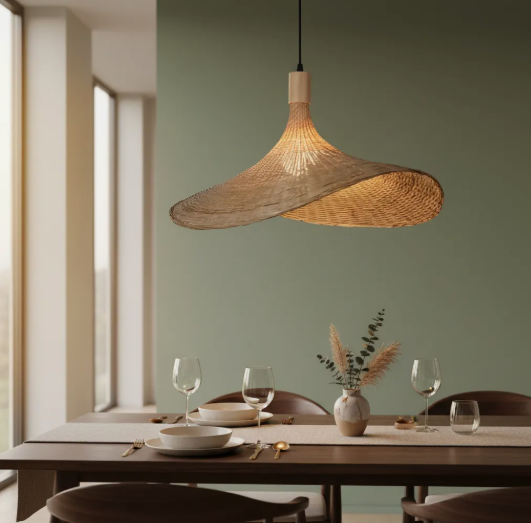 Pantalla colgante de bambù - Brisa 50cm