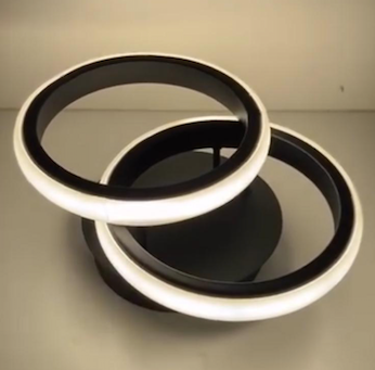 Plafón led doble