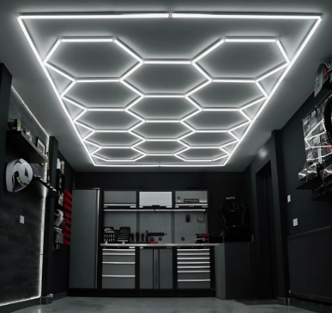 Panel LED Hexagonal Modular 672W
