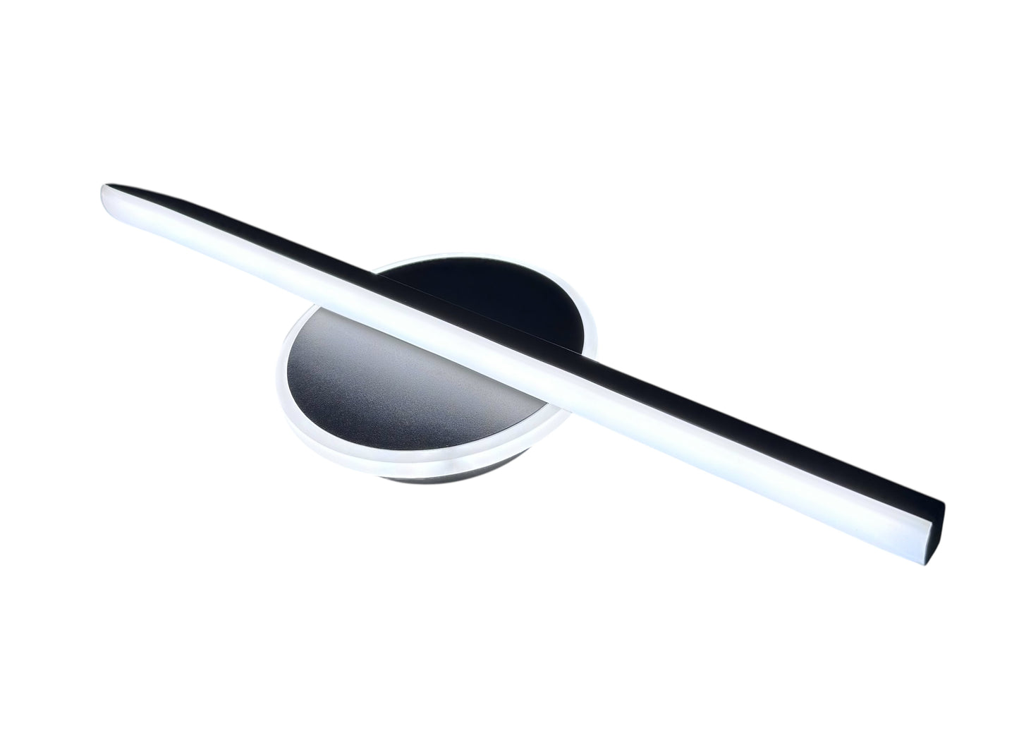 Aplique de pared LED negro – 40 cm (10W)