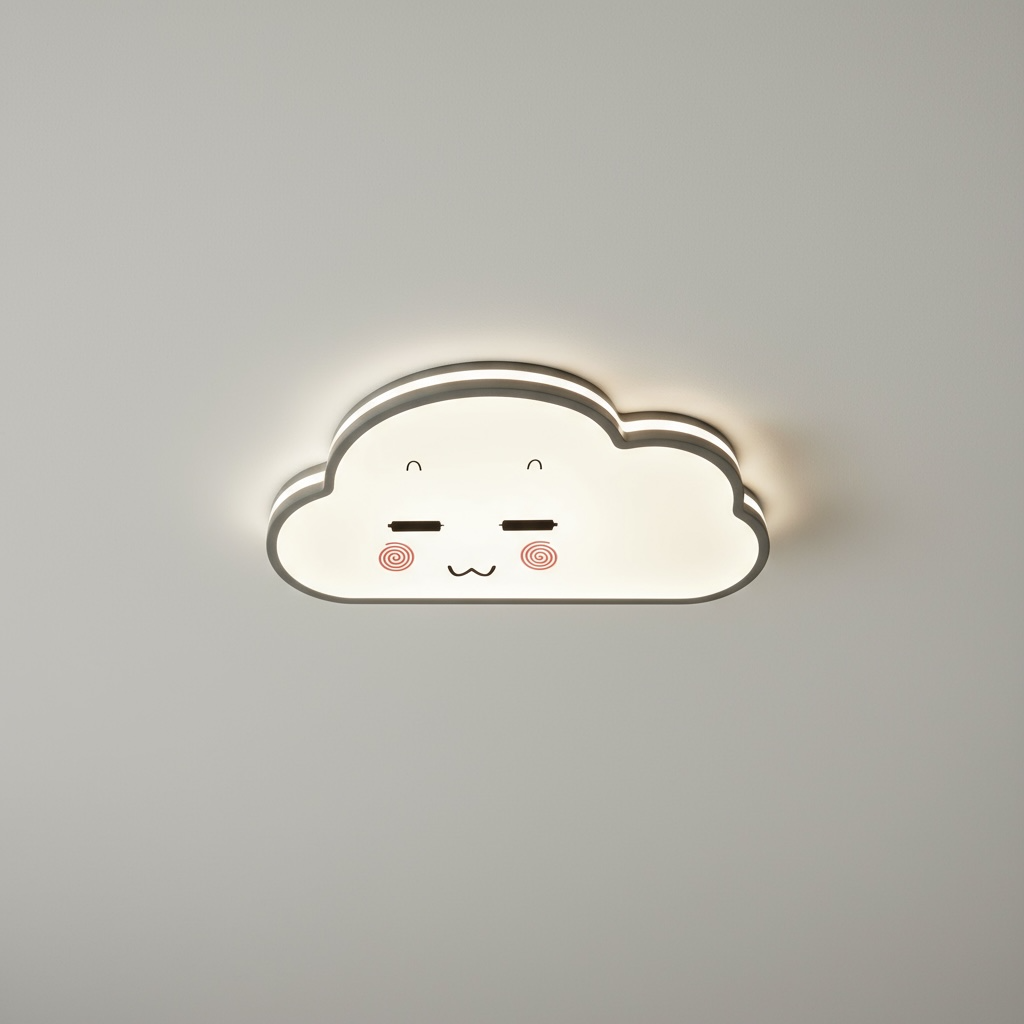 Plafón Infantil Nube – 50 cm con control remoto