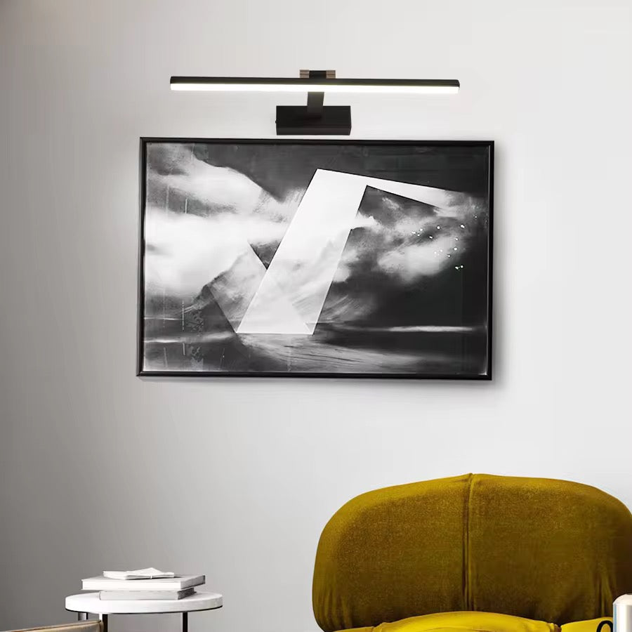 Aplique de pared LED negro – 60 cm (10W)