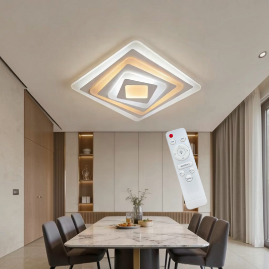 Plafón LED NEXO 49x49 cm con Control Remoto