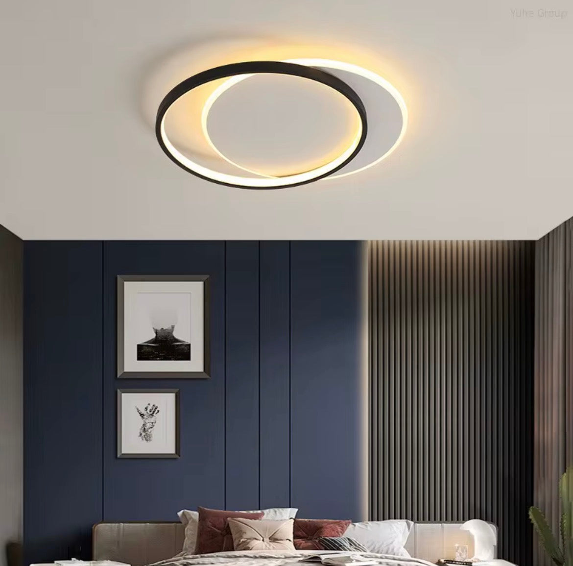Plafón LED Circular Moderno 40 cm