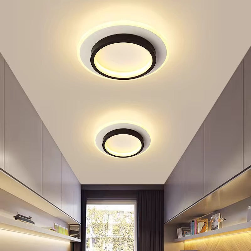 Plafon led redondo 24x5 cm