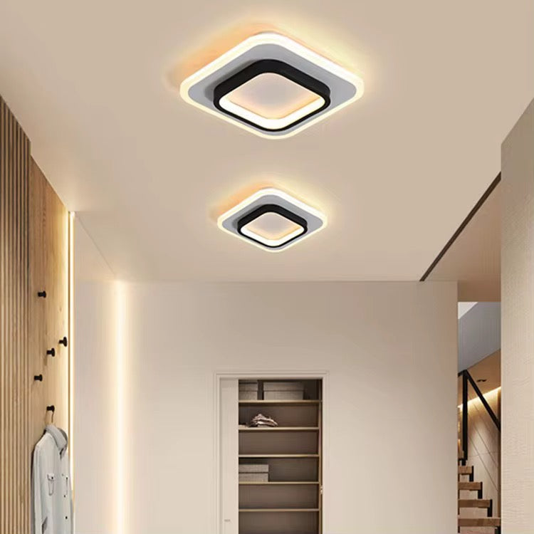 Plafon led cuadrado 24x5 cm