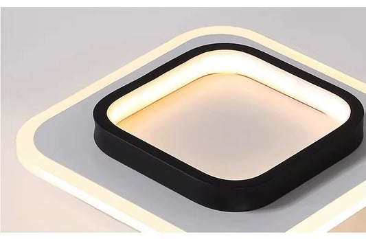 Plafon led cuadrado 24x5 cm