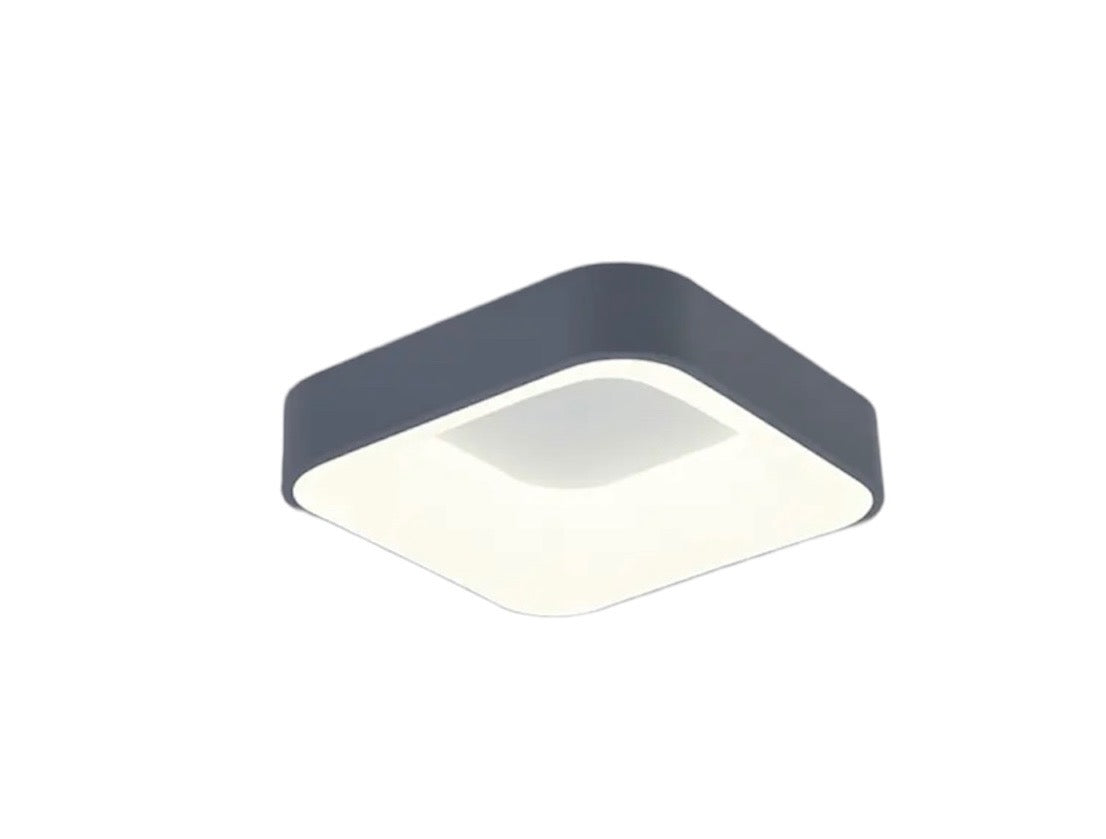 Plafón moderno Gris