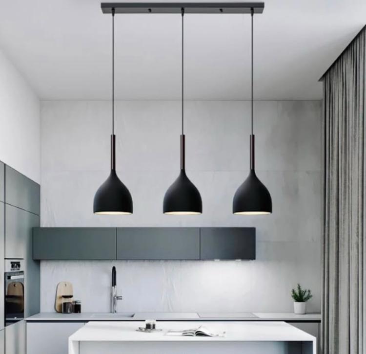 Colgante Nordica negra