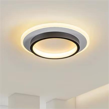 Plafon led redondo 24x5 cm
