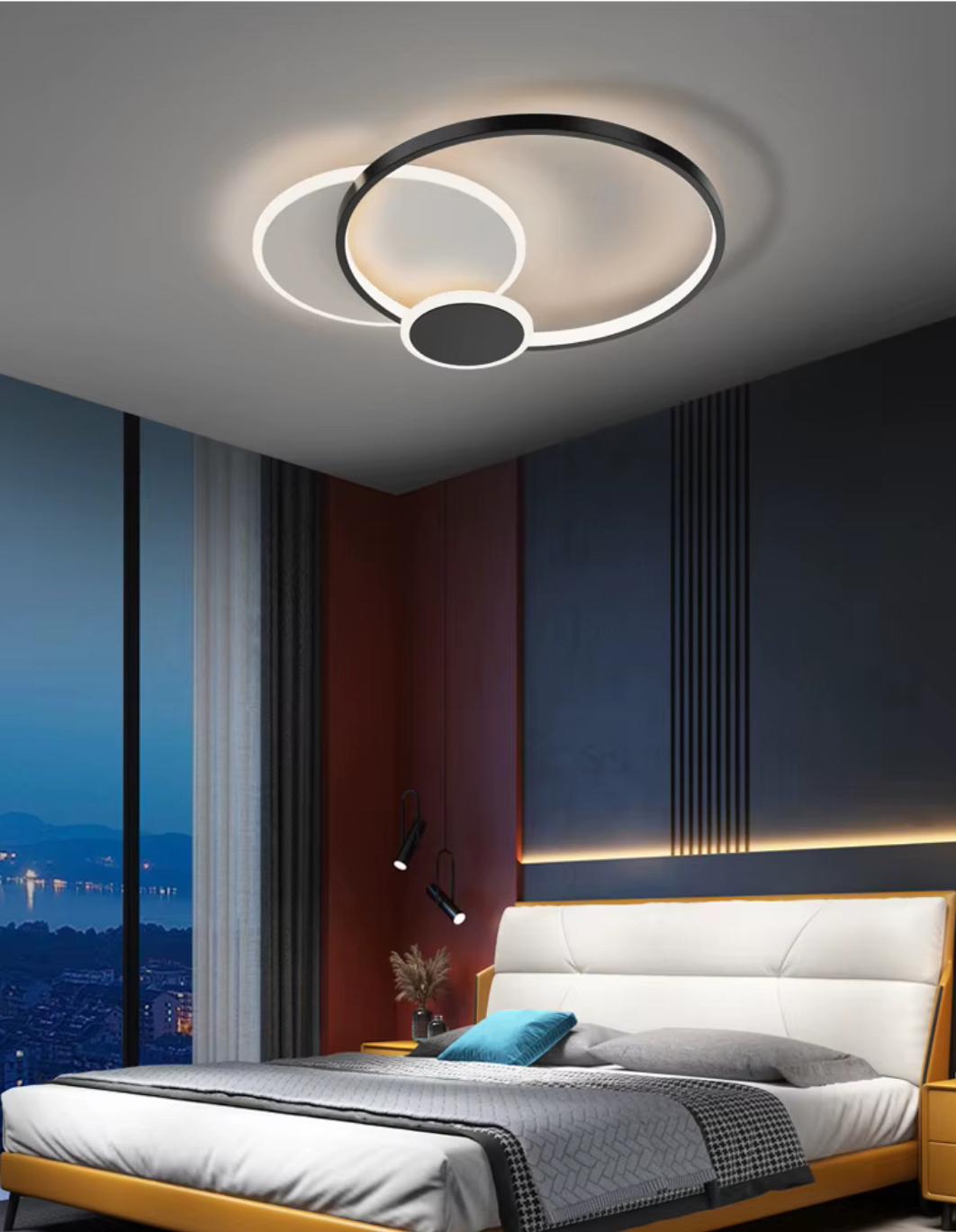 Plafon led triple 42 cm