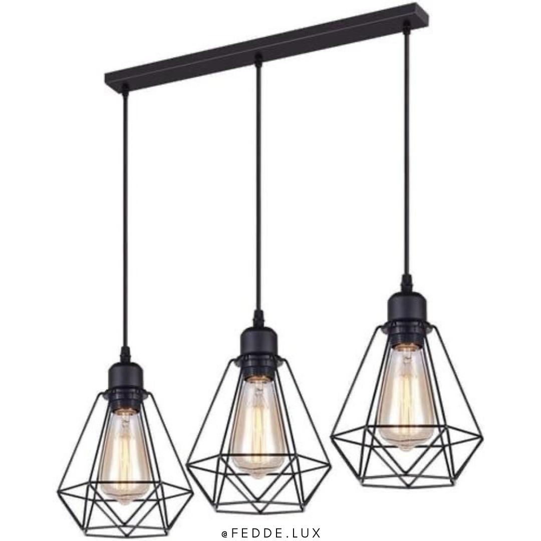 Colgante Retro triple