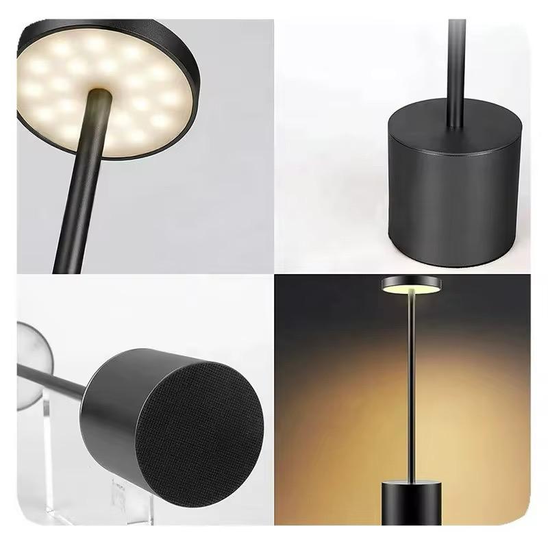 Lámpara de mesa recargable