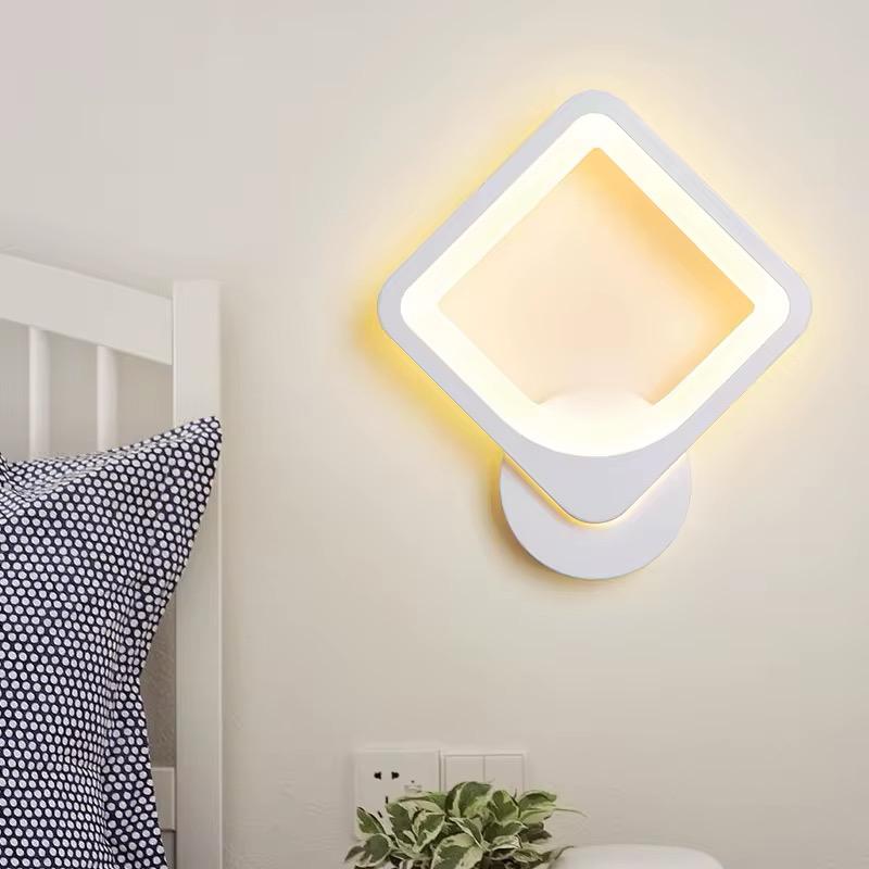Luminaria de pared en color blanco
